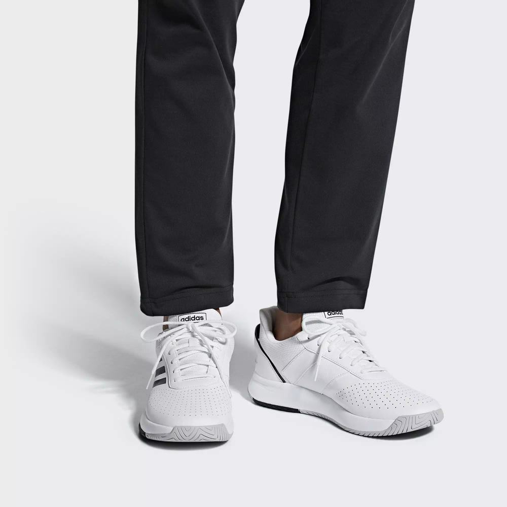Adidas Courtsmash Zapatillas De Tenis Blancos Para Hombre (MX-27544)